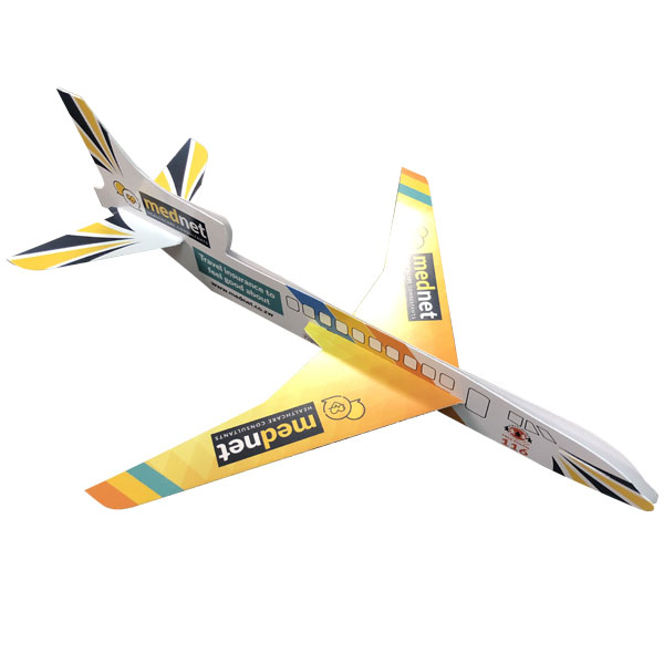 Promotional paper plane